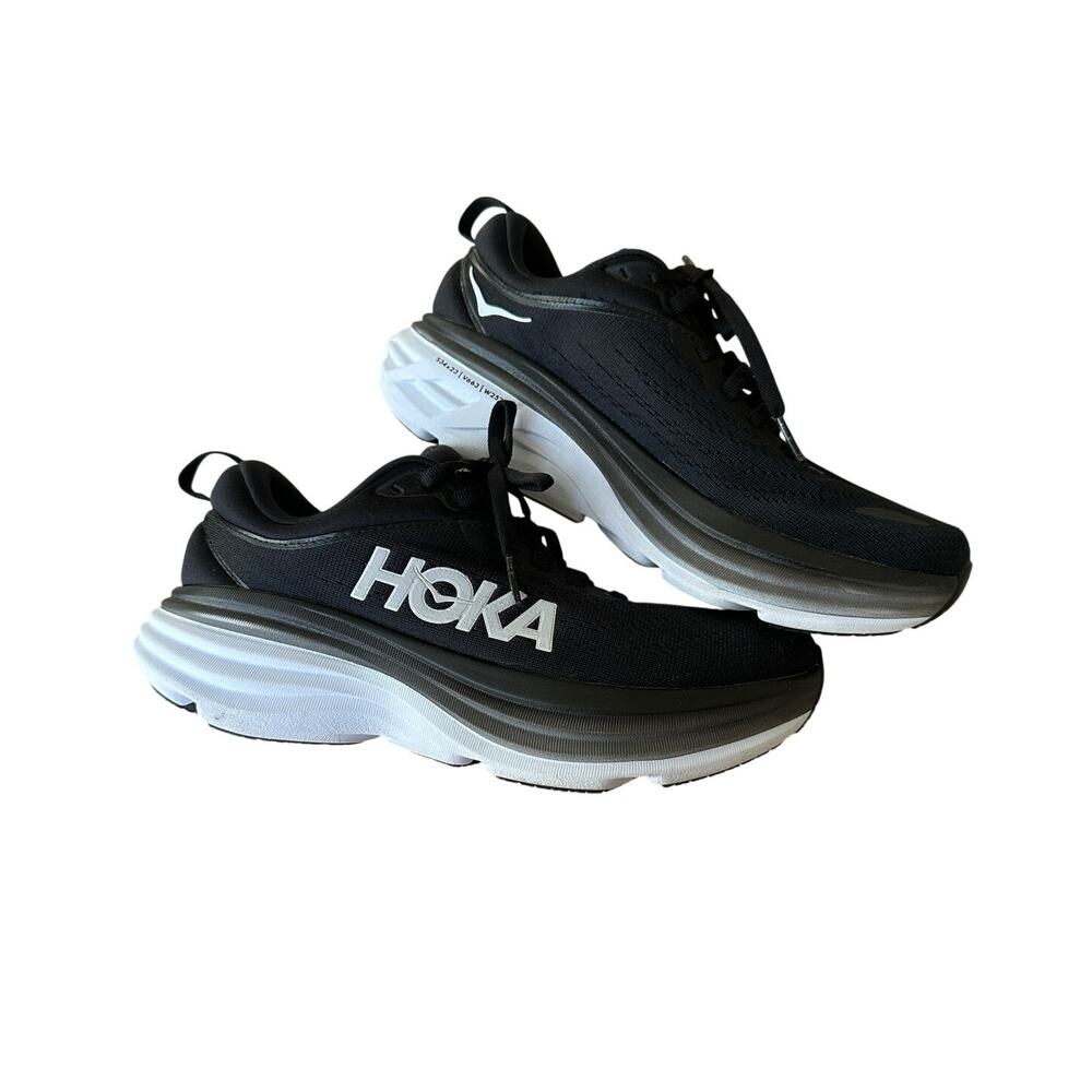 Hoka Bondi 8 Womens Shoes Size 7B Black